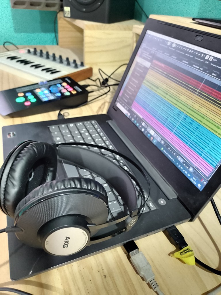 Home studio de Eufonática con producción musical