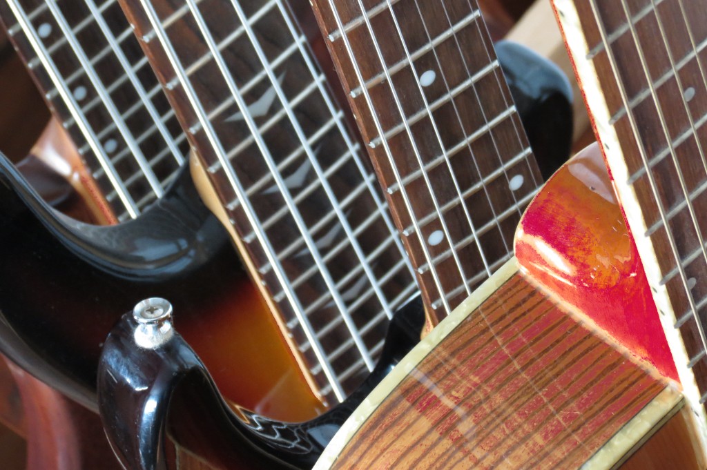 Guitarras en el estudio